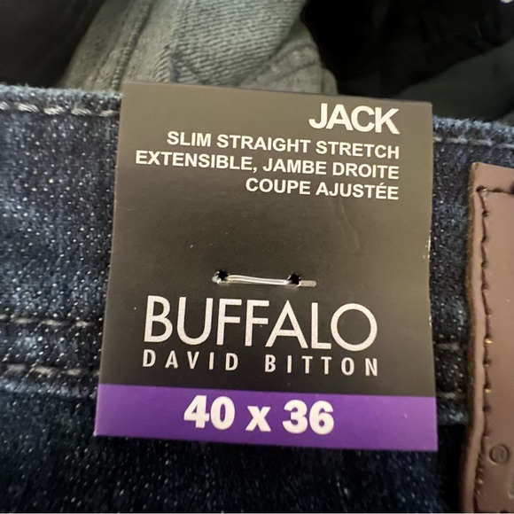 Buffalo David Bitton 40X36 Dark Blue Jeans - Picture 5 of 7